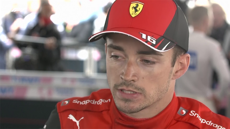 Leclerc: "Sono deluso, non cerco scuse. Ho forzato troppo"