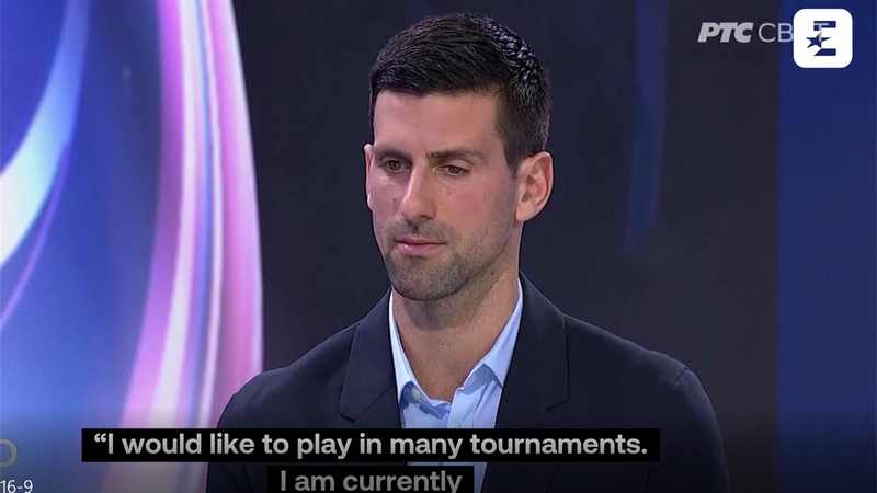 'I keep an open mind' - Djokovic on vaccination stance