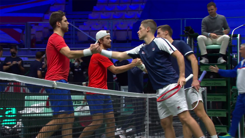 Highlights: Salisbury and Skupski win doubles decider to send Britain through