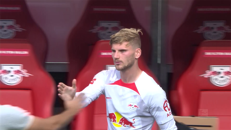 Il ritorno di Werner non basta al Lipsia, 2-2 col Colonia: highlights