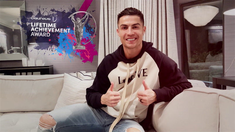 Ronaldo calls Brady the ‘GOAT’ at Laureus Awards