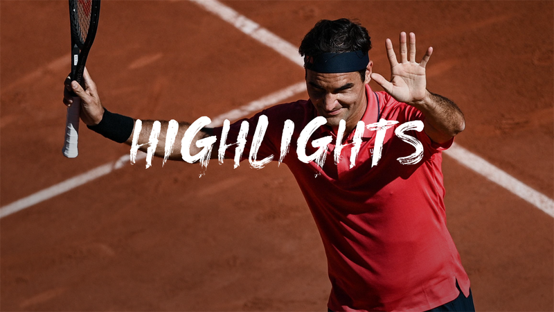 Highlights: Federer in sublime form with win over Istomin at Roland Garros