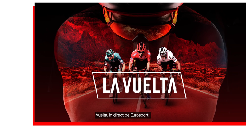 Spectacolul din La Vuelta revine pe Eurosport, în perioada 19 august - 11 septembrie