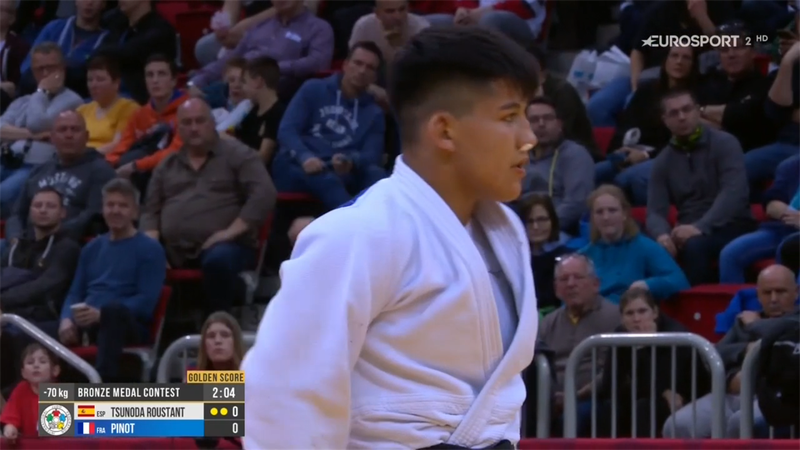 Grand Slam Düsseldorf: Ai Tsunoda, el futuro del judo español, roza el bronce