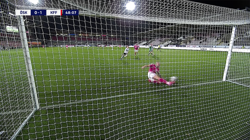Allsvenskan | Verdediger Bergqvist held van Kalmar na twee reddingen op de doellijn