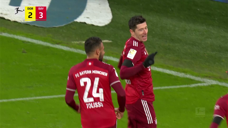 Revive el partidazo entre Dortmund y Bayern y el duelo Haaland-Lewandowski (2-3)