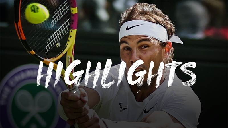 Rafael Nadal - Ricardas Berankis - Wimbledon høydepunkter
