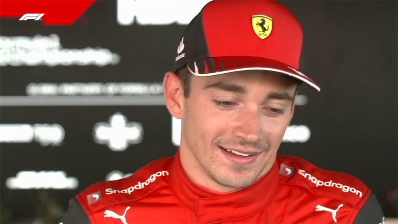 Leclerc: "Pole speciale, sapevo che non potevo fare errori e ce l'ho fatta"