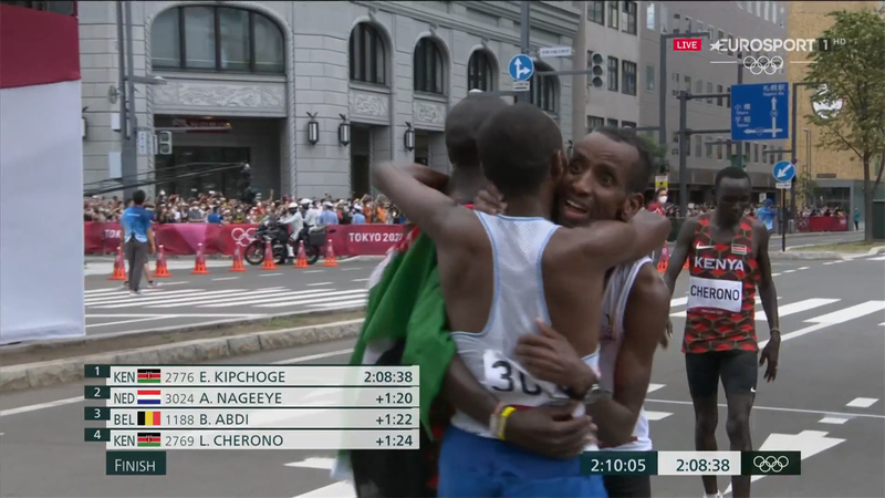 Jocurile Olimpice, maraton: Kenyanul Eliud Kipchoge cucerește medalia de aur la Tokyo 2020