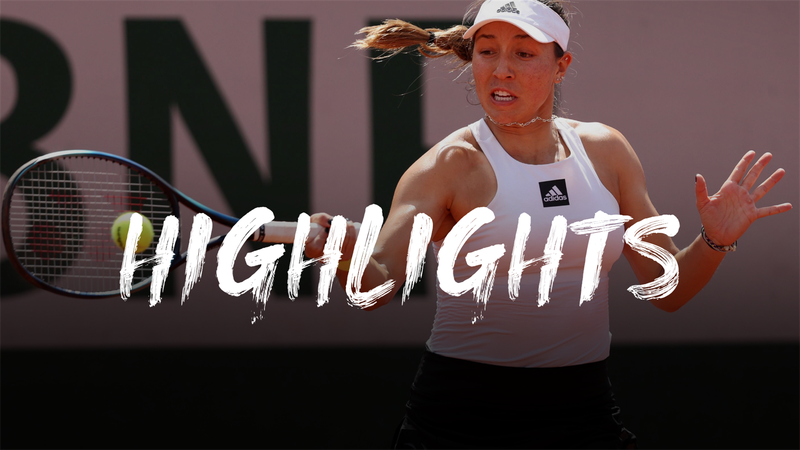 Jessica Pegula - Tamara Zidansek - Roland Garros Highlights