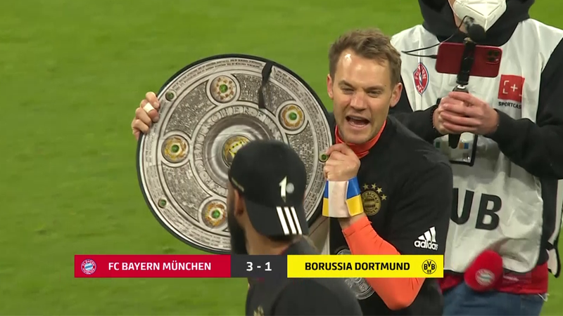 Bayern, il 3-1 al Dortmund vale il 10° titolo di fila: highlights