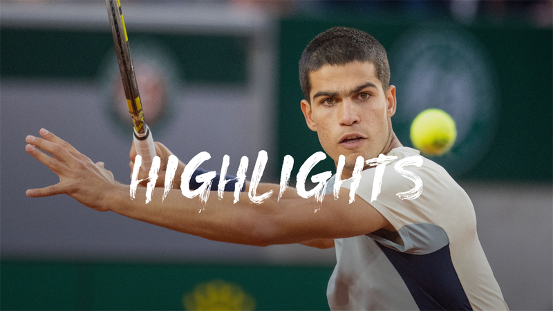 Carlos Alcaraz - Albert Ramos-Vinolas - Roland-Garros Highlights