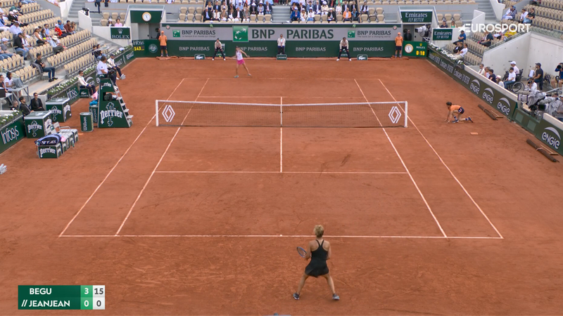 Irina Begu, evoluție magnifică la Roland Garros! Jeanjean, lăsată spectatoare la un punct superb