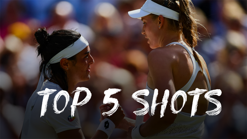 Wimbledon 2022 | Top 5 lovituri ale finalei feminine de simplu dintre Elena Rybakina și Ons Jabeur