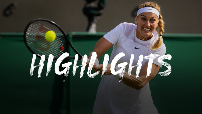 Petra Kvitova - Jasmine Paolini - Wimbledon Highlights