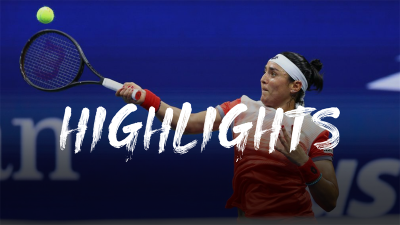 Garcia v Jabeur - US Open highlights