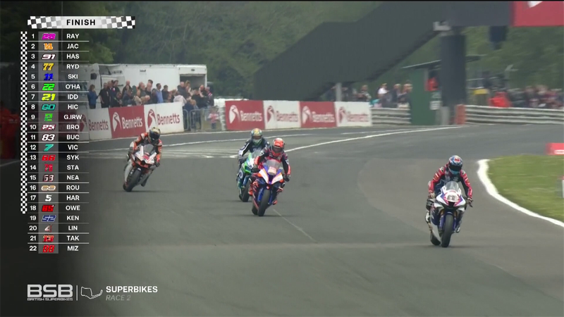 'He's been untouchable' - Bradley Ray wins BSB race 2 at Oulton Park