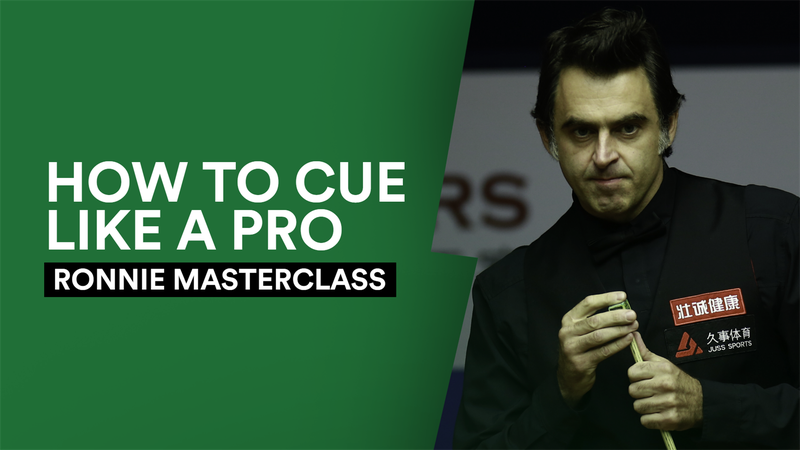 Ronnie’s Masterclass: How to improve your cueing (by copying Murphy)