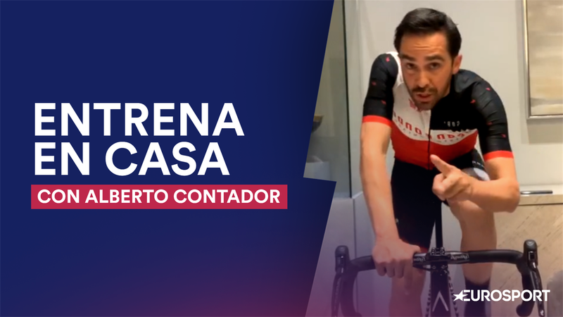 Entrena en casa con Contador: Revive su nueva clase de ciclismo indoor