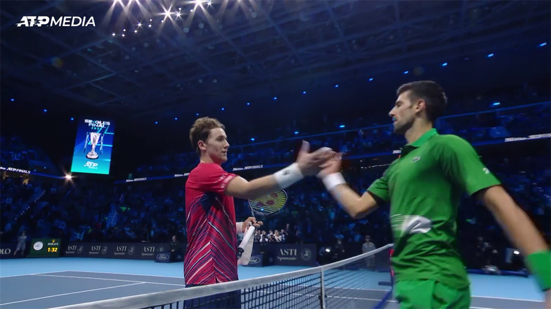 Rezumatul finalei Turneului Campionilod, dintre Ruud și Djokovic. Al 6-lea trofeu pentru Nole