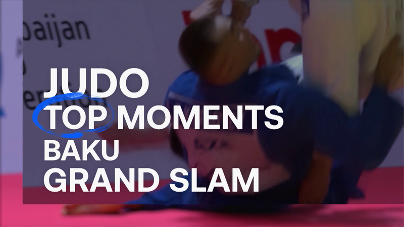 Los mejores momentos del Grand Slam de judo de Bakú