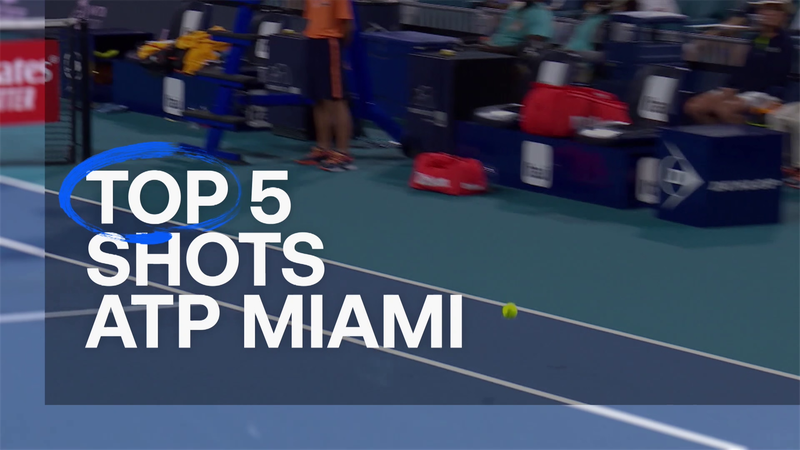 Miami Open: top 5 lovituri dintr-un turneu istoric