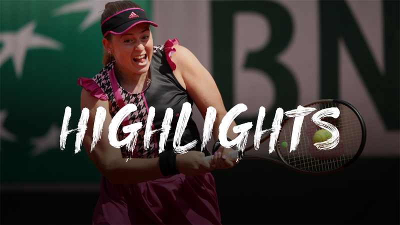Highlights: Former champion Ostapenko beats Bronzetti at French Open