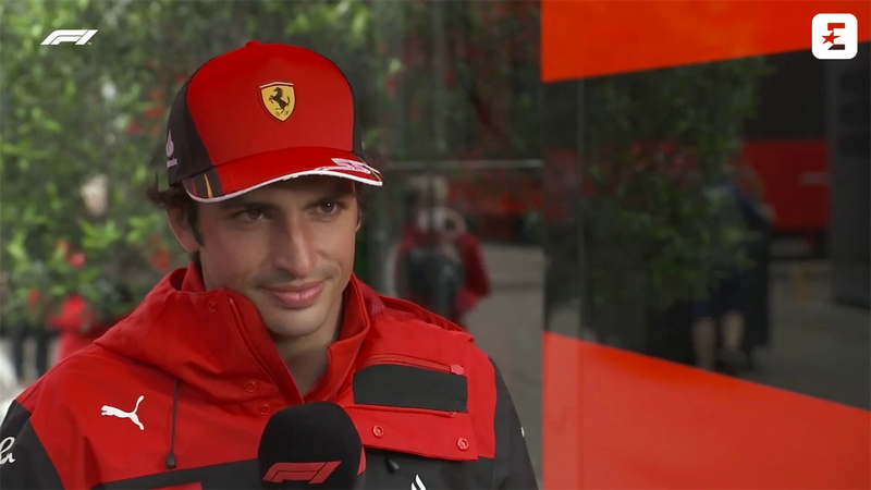 Sainz: "Felice del rinnovo con Ferrari, ora l'obiettivo è fare meglio"