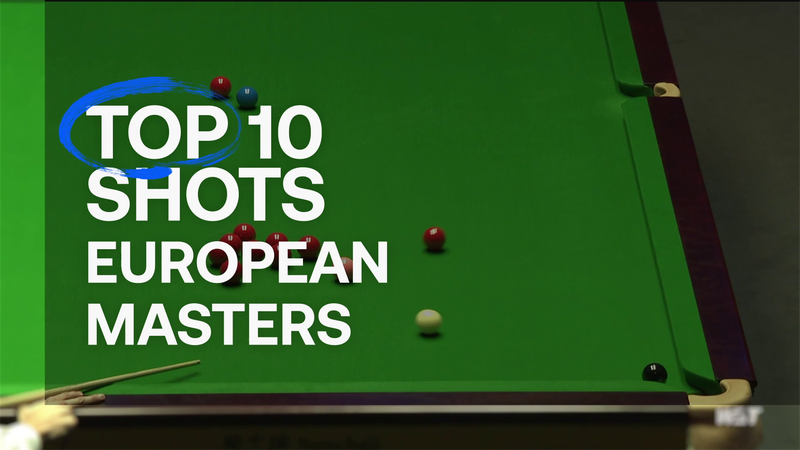 TOP 10 momente la European Masters. Genialul Ronnie O'Sullivan are 2 lovituri în top