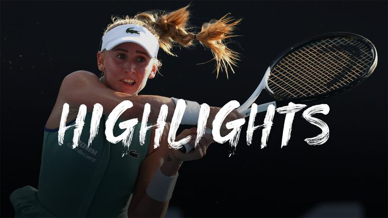 Teichmann - Dart - Highlights -  Australian Open