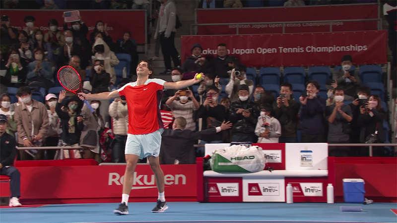 ATP Tokió: A Fritz - Shapovalov mérkőzés legjobb pillanatai