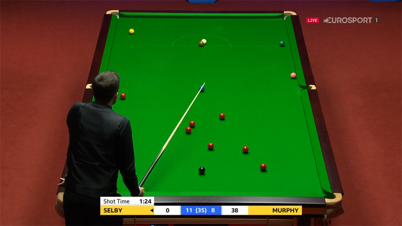 'Horrible shot' - Selby gets in all kinds of trouble with rest