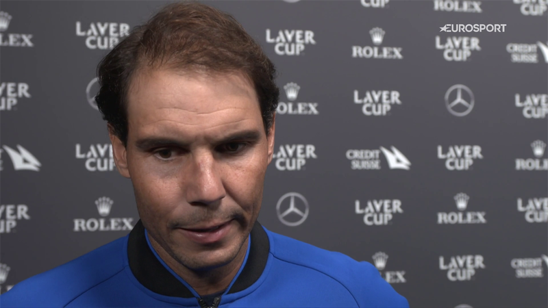 Nadal e l'ultimo match di Federer: "Difficile da gestire, ma orgoglioso di farne parte"