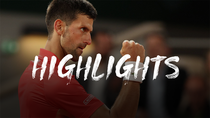 1. Runde: Djokovic mit traumhaften Stops zum Erfolg - Highlights