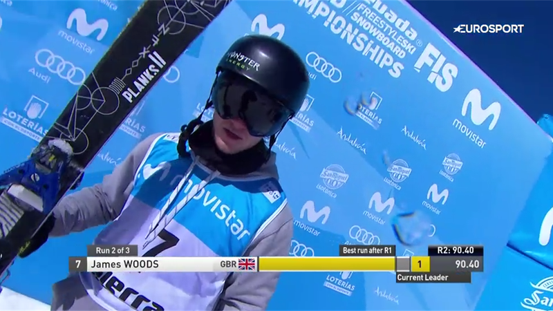 James Woods takes slopestyle bronze in World Champs