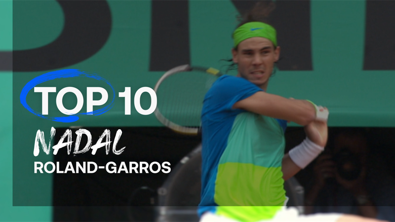 Schläge vom anderen Stern: Nadals Top 10 der French Open